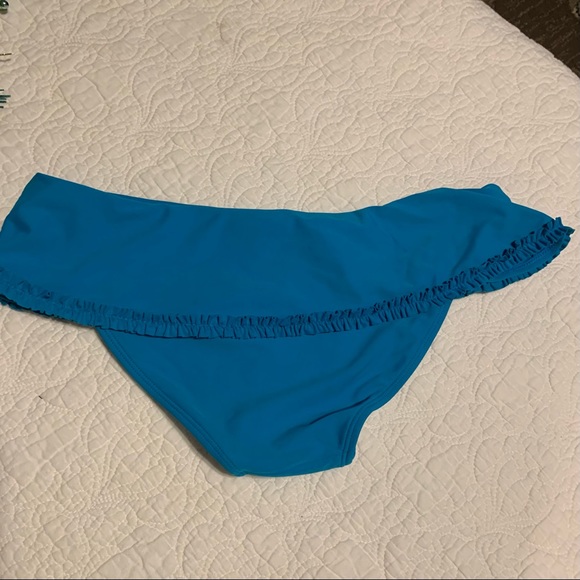 WANT bikini bottom size large turquoise - Picture 3 of 6